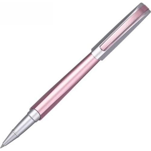 Picasso 960 Pink Beauty Of Riemann Cutting Process Aluminum Roller Ball Pen Writing Gift Pens For Men / Women Supplies