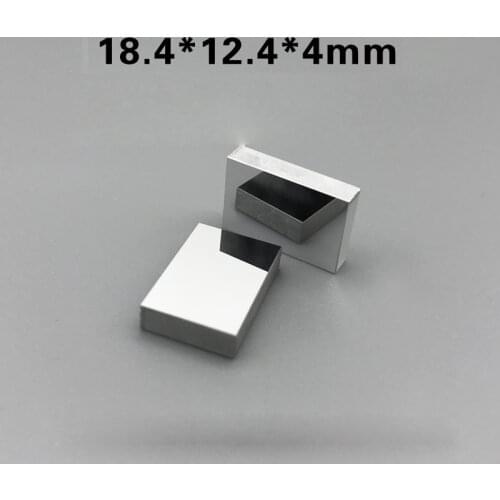 Flat Reflector Mirror18.4*12.4*4mm Optical K9 Glass Aluminum Reflective Coating, Optical Laboratory Equipment, Prism Processing