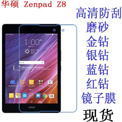 Clear Screen Protector Anti-Fingerprint Soft Protective Film For 2016 Asus Zenpad Z8 ZT581KL 8" Zenpad 3 8.0 Z581KL