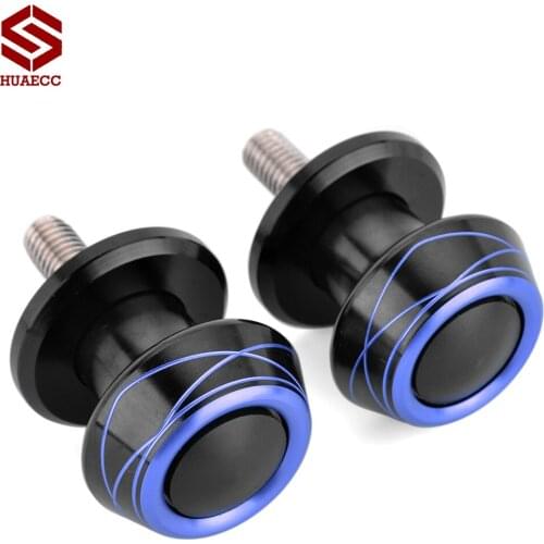 2pcs Motorcycle M6 M8 M10 Swingarm Spool Slider Bobbins for Yamaha Honda Triumph Suzuki Ducati BMW Kawasaki