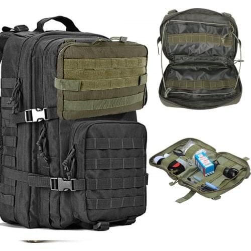 Tactical EDC Molle Pouch Waist Belt Pack Bag Outdoor Military First Aid Kit Survival Medical Kits Army Camping Hunting Belt Bag
