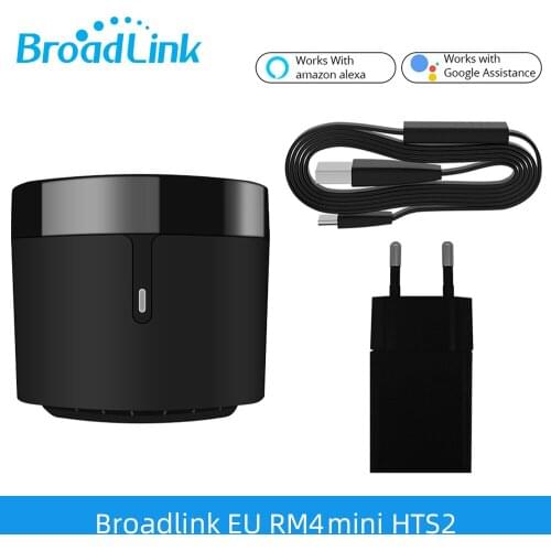 Broadlink RM4 Mini IR Wifi Universal Remote Control Broadlink HTS2 For Smart Home Compatible Alexa Google Home IFTTT Domotica