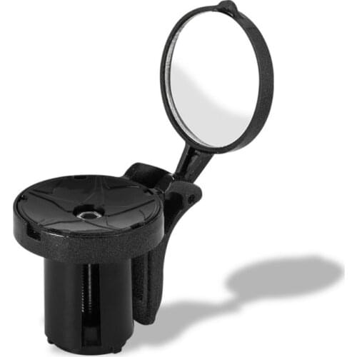 Bike Mirrors Cycling Rear View Mirrors Adjustable Rotatable Handlebar Mounted Plastic Convex Mirror for Mountain Road Bike x