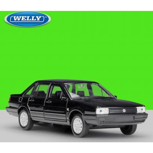 Welly 1:36 Diecast VW Santana Sport Car High Simulator Alloy Metal Model Car Pull Back Vehicle