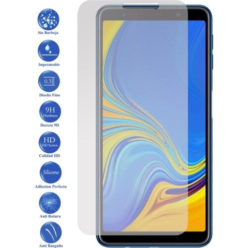 LCD cover screen protector Tempered Glass for Samsung Galaxy A3 A6 A7 A8 A5 A7 A8 A9 Normal and Plus 2015 2016 2017 2018