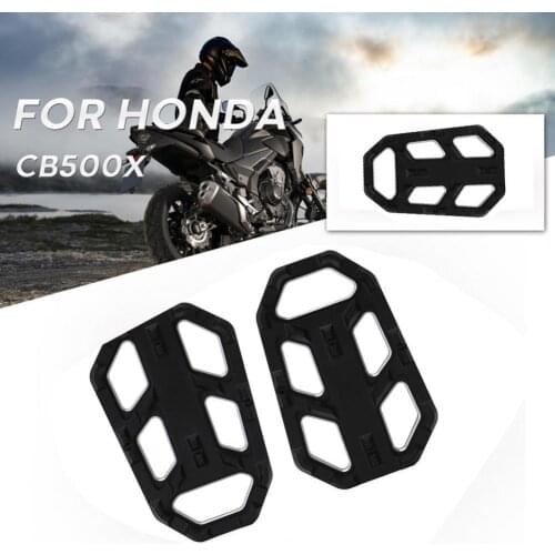 1 Pair Skid-proof Motorcycle Foot Pegs Footrest Pedals for Honda CB500X 1998-2012 2013-2017 подножка для велосипеда honda shadow