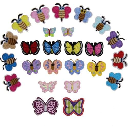 1 pcs mini size animals embroidered iron on patches cloth accessories popular clothing bag hat Patches Appliques