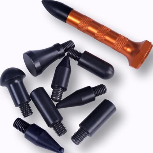 9Pcs Car Dent Repair Removal Tool Repair Dent Tool Hit By Hail Car Hail Removal Repair Pen Manual Tap Tool Without Paint
