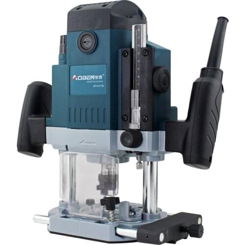 AT3311B hand-held woodworking engraving machine slotting and hole trimming machine can be equipped with flip board