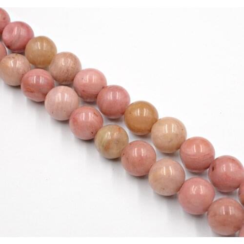 Natural Stone Rhodochrosit Beads 4-12mm Loose Beads for Jewelry Making Charm Accessories DIY Fashion Free Shipping