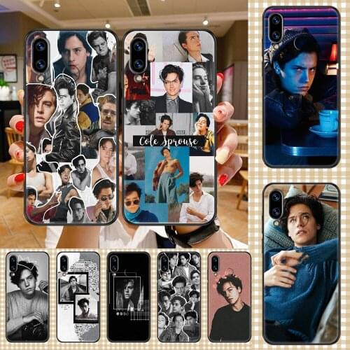 Riverdale Cole Sprouse Phone case For Huawei Honor 6 7 8 9 10 10i 20 A C X Lite Pro Play black painting funda pretty back art