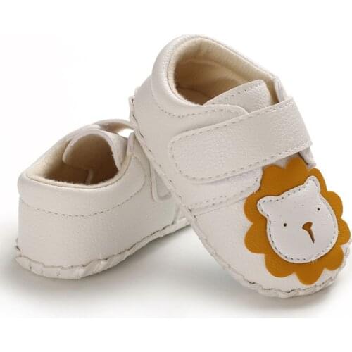Toddler Infant Newborn Baby Girl Cartoon Lion Shoes Crib Shoes Size 0-18 Months Baby Shoes