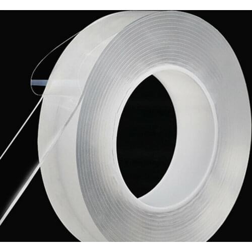 Double-sided Grip Tape Traceless Washable Technology Reuse Adhesive Tape Nano