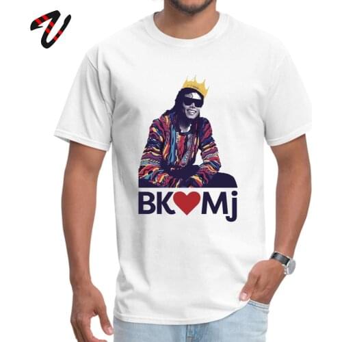 T-shirt Men Streetwear BROOKLYN LOVES MICHAEL JACKSON Tshirt Summer/Fall O Neck 100% Cotton Fabric Tops Hip Hop T Shirt for Men