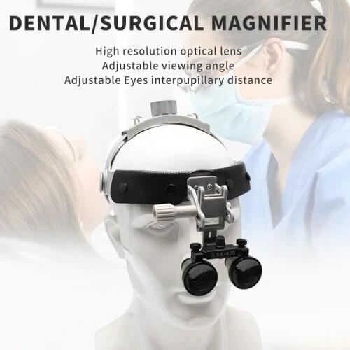 New Design Dental Surgical Binocular Loupes 3.5X420mm Medical Instruments