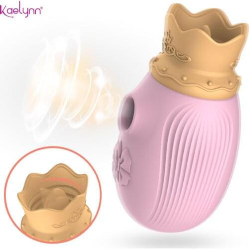 New Sucking Vibrator for Women Sex Toys Oral Licking G-spot Clitoris Stimulator Massage Tongue Pussy Adult Female Erotic Toys