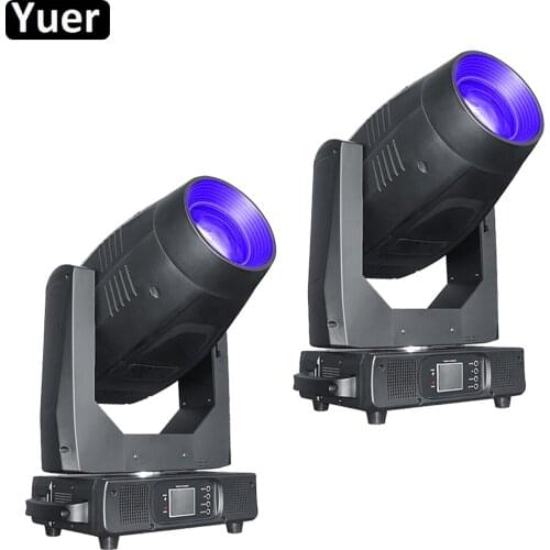 2Pcs/Lot Professional Stage Lighting LED 500W Frame Profile Moving Head Lights 4 Facet Prism Frost Focus Iris Effect DJ Disco