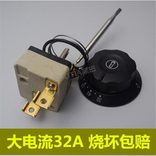 Temperature regulator/liquid expansion type temperature control switch/heat holding table soup barrel fried furnace high power