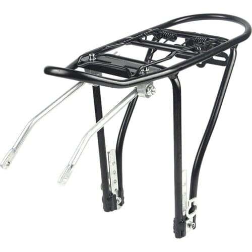Folding Bike Rear Rack 20 Inch Bike Rear Racks Aluminum Alloy Rear Shelf For Folding Bike MTB Bikes