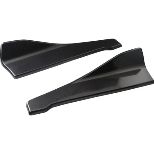 2pcs Universal Rear Bumper Lip Diffusers Splitters Canard Protectors for Cars, Trucks, SUVs