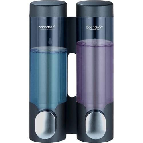 Bathroom Liquid Soap Dispenser Wall Mounted For Kitchen Plastic 320ml Shower Gel Detergent Shampoo Bottle Hotel Home Accessories