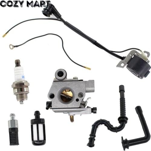 Carburetor Ignition Coil Air Filter for Stihl Chainsaw MS240 MS260 024 026 Replace 1121 120 0610