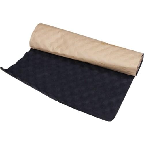 Quality 100X50Cm Car Sound Deadener Mat Sound Deadening Noise Insulation Acoustic Dampening Foam Subwoofer Mat Autos Accessories