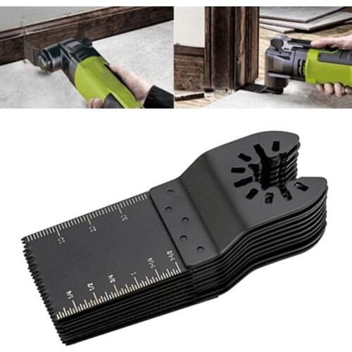 1pc Titanium Oscillating Multitool Blade Oscillating Multi-tools Accessories For Wood, Hard Material And Metal Cutting