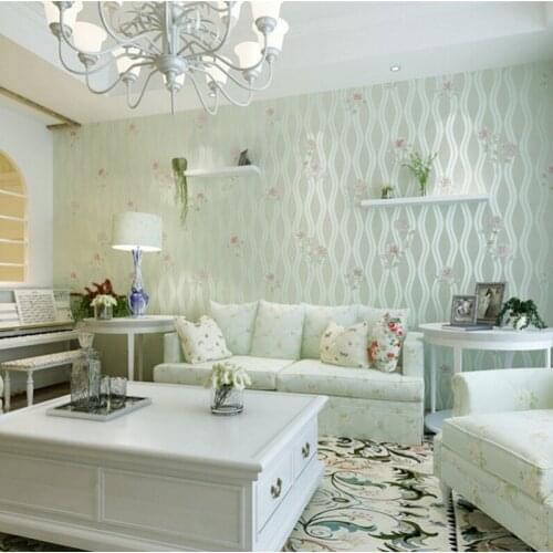 Beibehang rural 3D wallpaper pastoral wallpaper warm living room bedroom upscale wallpaper for walls 3 d papel de parede