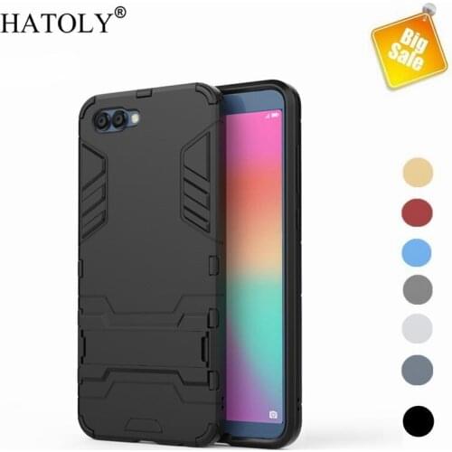For Cover Huawei Honor View 10 Case Shockproof Armor Hard Cover For Honor V10 Silicon Anti-Knock Phone Bumper Case For Honor V10
