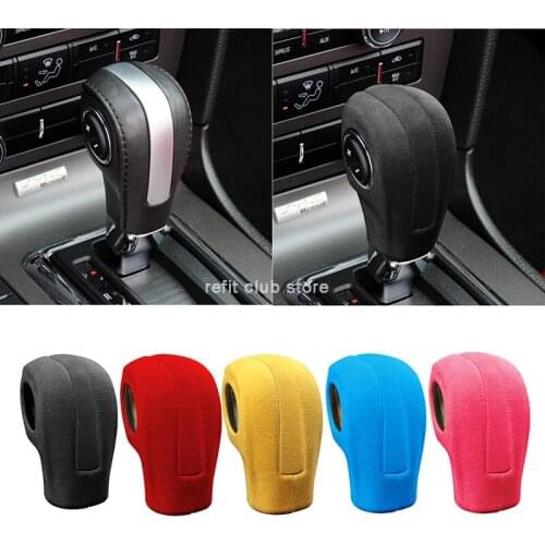 Fluff Gear Shift Lever Cover Decorative Shell For Ford Mustang 2009-2013 Interior Modified Accessories Car Parts Auto Supplies
