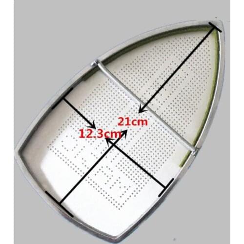 Bottle Electric Iron Parts Laser Cover Iron Shoes ES-85 21X12.3