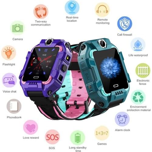 Y99 Children 4G Phone Watch Smart GPS Positioning Wrist Watch Sports Fitness Tracker Kids Gifts For Android With WIFI Connection