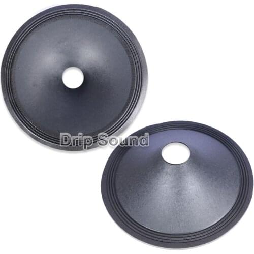 15" inch 375mm 65mm Core Speaker Cone Paper Basin Woofer Drum Paper 3-Ring Cloth Edge Trumper Bass Repair Parts #2