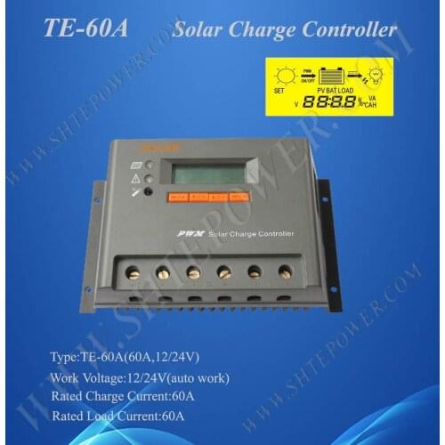 2PCS EPSOLAR VS6024N Solar Charge Controller 12V/24V Auto Work 60A