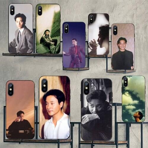 Leslie Cheung singer Phone Cases for iPhone 11 12 pro XS MAX 8 7 6 6S Plus X 5S SE 2020 mini
