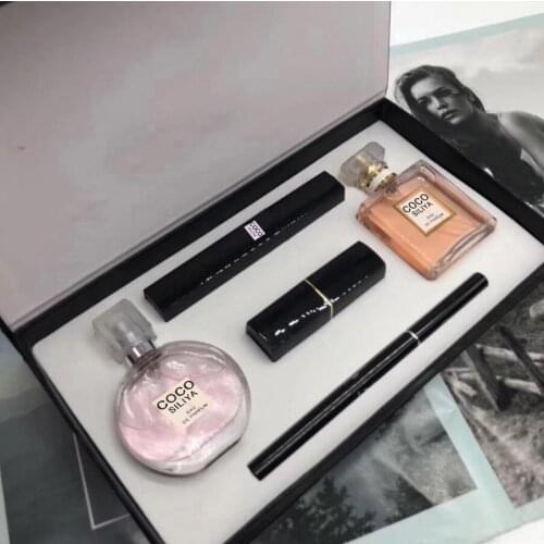 Makeup Set 9 IN 1 with Matte Lipstick Powder Blush Mascara Liquid Foundation Lipgloss Eyeshadow Eyeliner Pen Cosmetics 9pcs Set