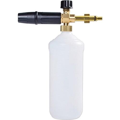 High Pressure Soap Foam Snow Lance Foam Nozzle Adjustable Foam Cannon Generator Adapter Car Pressure Washer