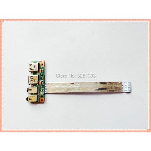 Original for Asus K53 K53SV A53S X53S K53S K53SD P53S P53Sj K53E X53E A53E K43SD USB AUDIO JACK Audio board USB board