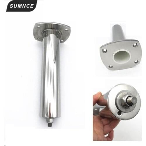 4 hole Rectangular Head Rod Holder For Boat