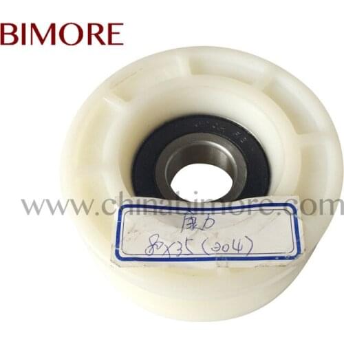 Escalator Roller OD80mm Thickness 35mm Bearing 6204