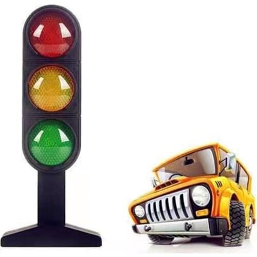 Traffic Lights Road Signal Model Scene Teaching Fun Funny Gadgets Interesting Toys For Children Accessories Diecasts Vehicles