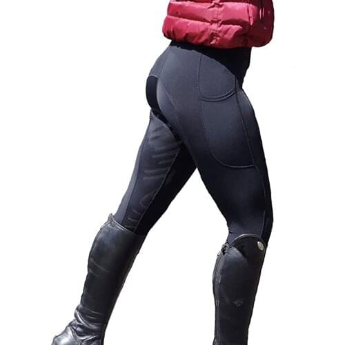 Womens Riding Trousers Exercise High Waist Sports Pants Equestrian Trousers Fitness Sport Workout Gym Pants Running Pants L3