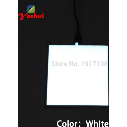 2021Six Colors Hot Sales10X10CM EL Sheet EL Panel for Car,holiday,Bar,dispaly,Club, Glow Party Supplies without EL driver