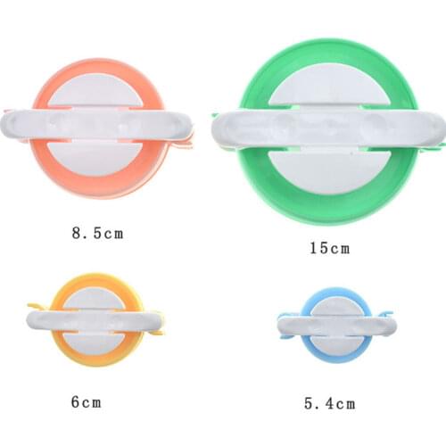 4 Essential Pom Poms Maker Fluff Ball Weaver Needle Craft Tool Round Mixed DIY Craft Knitting Handmade Loom Wool Tools Set DY009