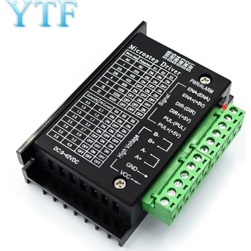 42/57 Stepper Motor Driver TB6600 Upgrade Version 32 Subdivision 4.0A 42V (Pulse 3-24V)