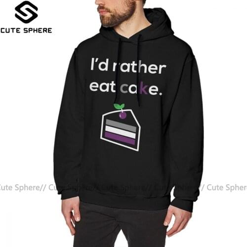 Asexual Hoodie Asexual Or Asexuality Humor Pride Shirt Hoodies Cotton Long Sleeve Pullover Hoodie Winter Streetwear Hoodies