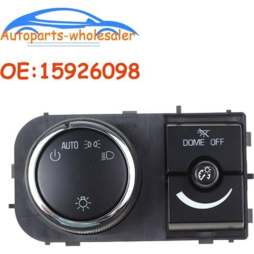Car 15926098 For C hevrolet Silverado Sierra Tahoe Yukon 2007-2013 Head Light Switch W/O Fog Lights 25858426 15096894