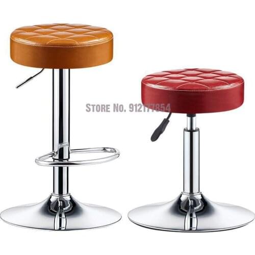 Bar Stools Simple Lift High Chairs European Cash Register Rotating Front Desk Chairs Bar Stools Bar Chairs