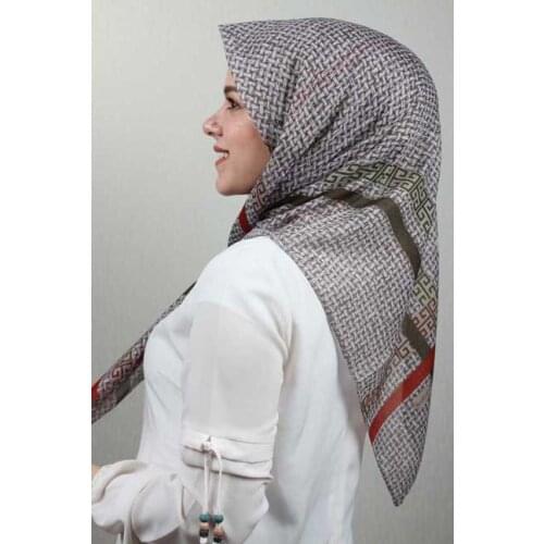 BLULİFE PATTERNED KENARI DİKİŞLİ WRITING DESEN-01 - RENK-12